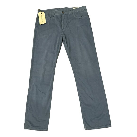 rag & bone Other - Rag & Bone Mens Slim Straight Distressed Slate Blue Twill Pants Size 38x34  RB15